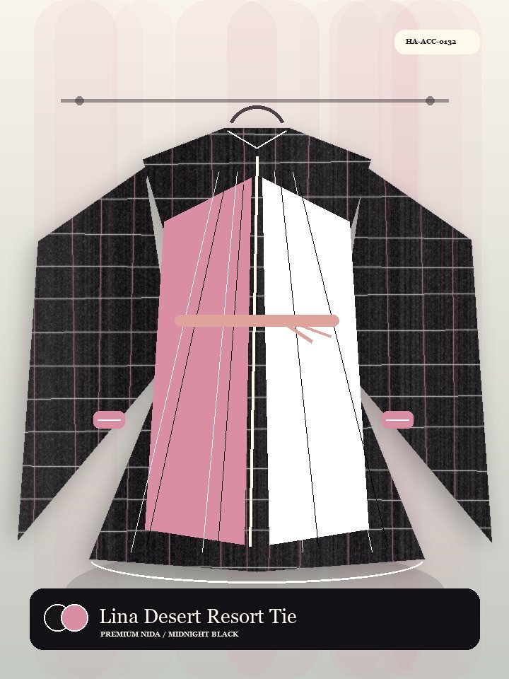 Lina Desert Resort Tie Modern Abaya