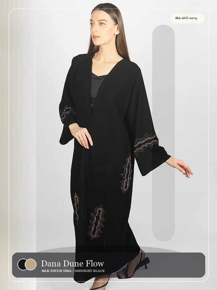Dana Dune Flow Farasha Drape Heritage Abaya