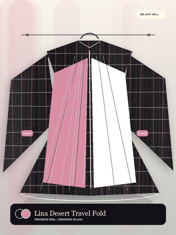 Lina Desert Travel Fold Serene Abaya
