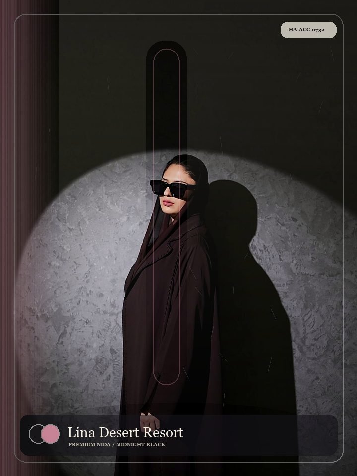 Lina Desert Resort Tie Royal Abaya