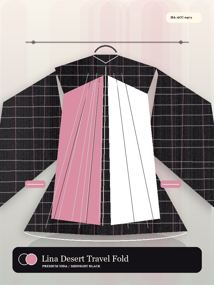 Lina Desert Travel Fold Avenue Abaya