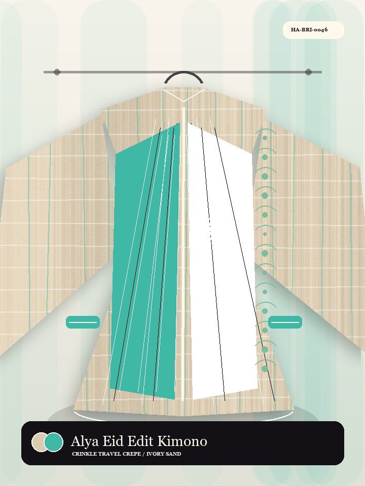 Alya Eid Edit Kimono Flow Oasis Abaya