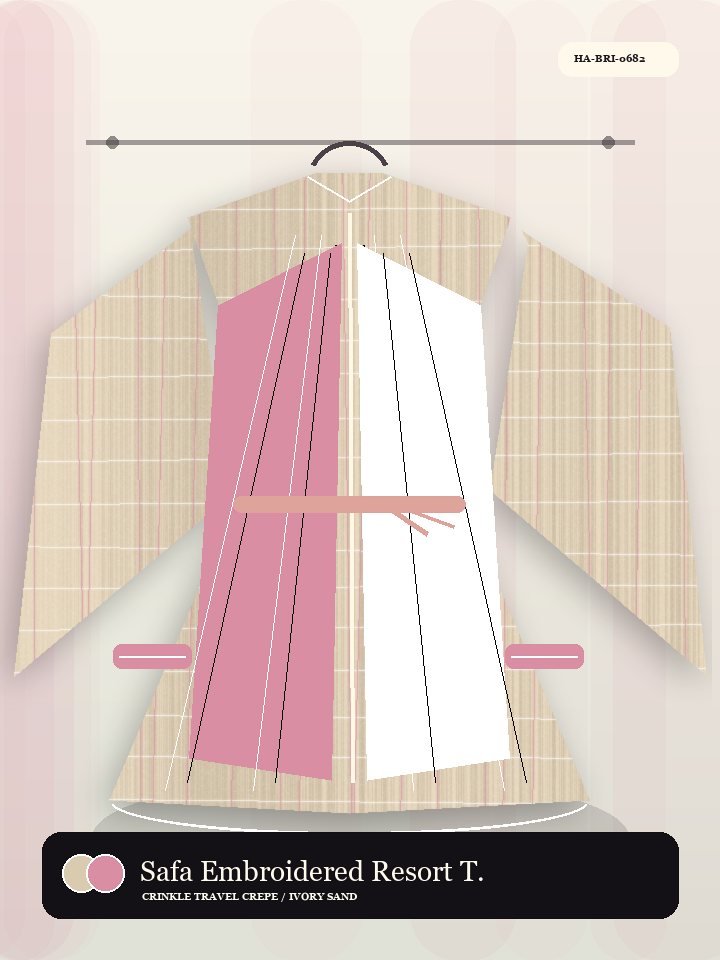 Safa Embroidered Resort Tie Dawn Abaya