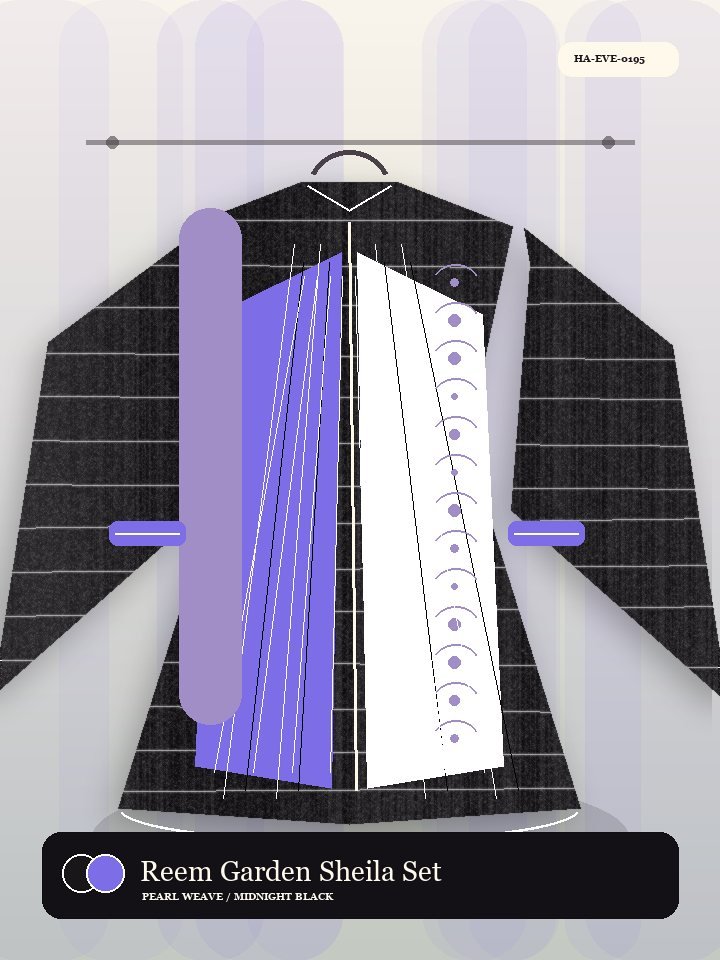 Reem Garden Sheila Set Signature Abaya