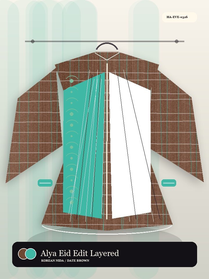 Alya Eid Edit Layered Hem Avenue Abaya