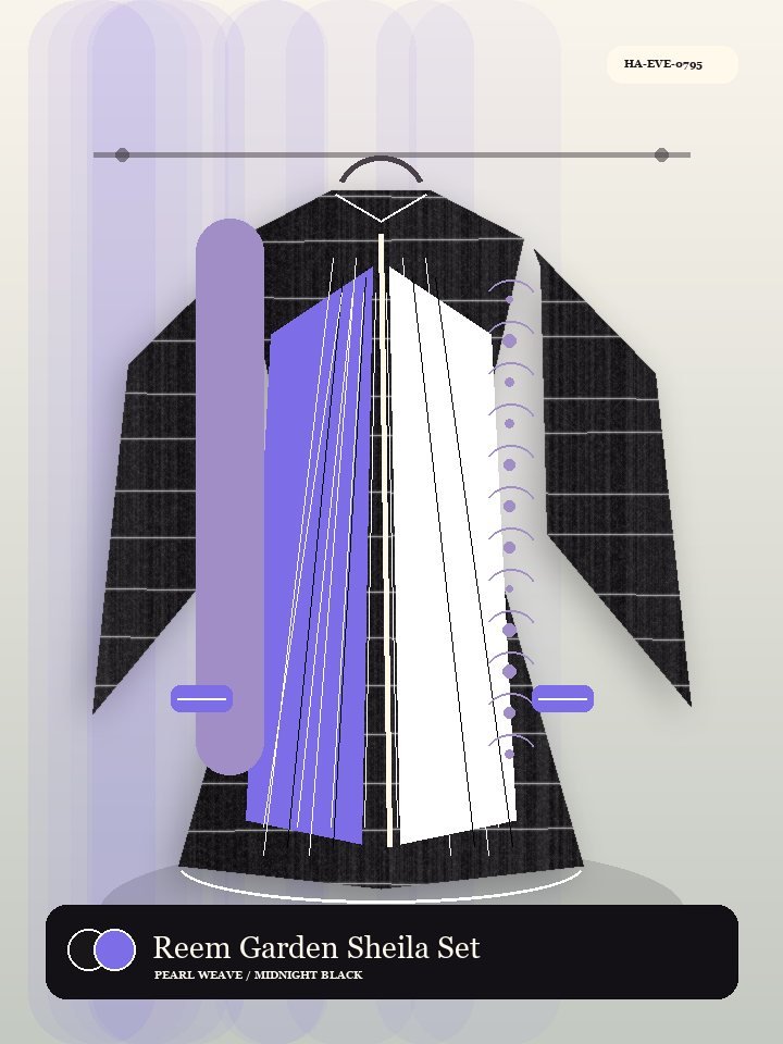 Reem Garden Sheila Set Modern Abaya