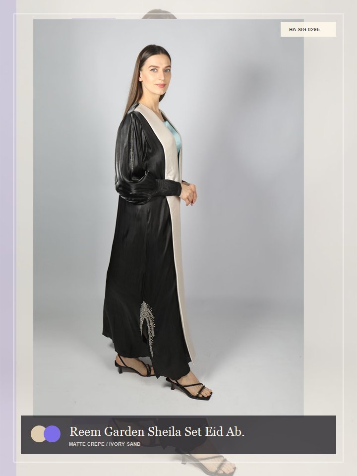 Reem Garden Sheila Set Eid Abaya