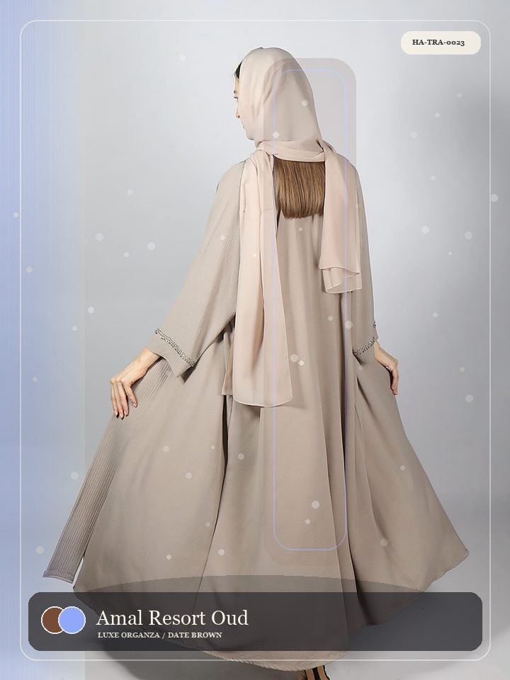 Amal Resort Oud Button Eid Abaya
