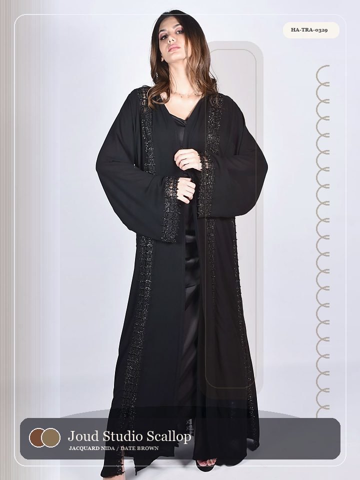 Joud Studio Scallop Edge Eid Abaya