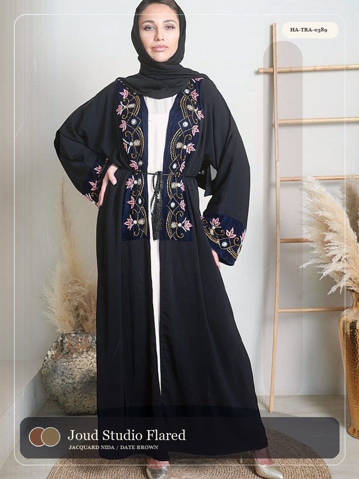 Joud Studio Flared Sleeve Boutique Abaya