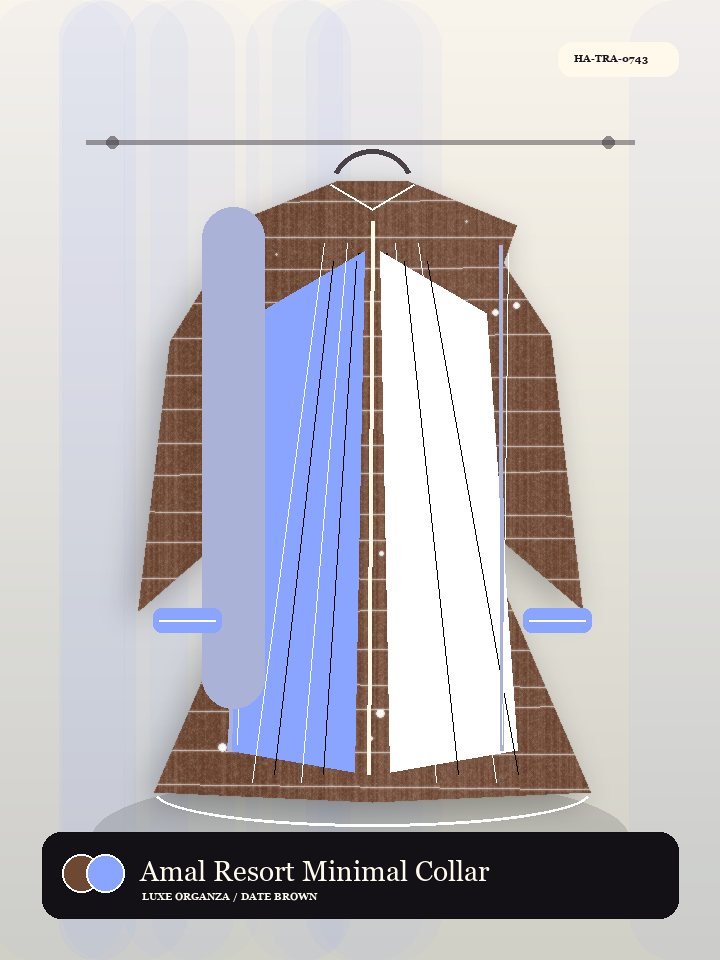 Amal Resort Minimal Collar Oasis Abaya