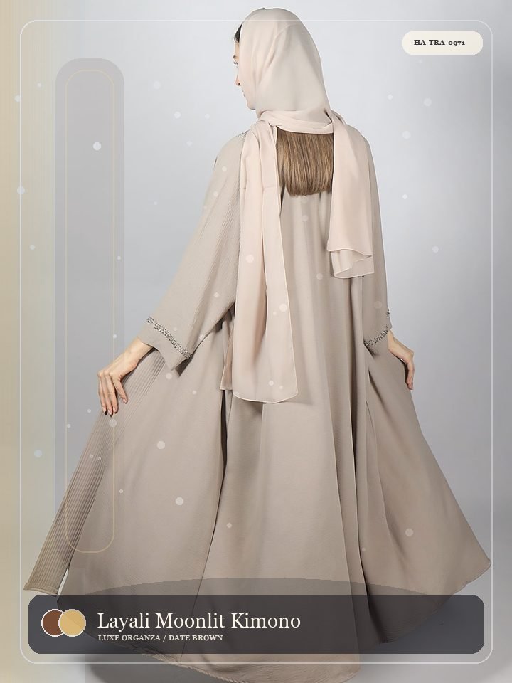 Layali Moonlit Kimono Flow Dawn Abaya