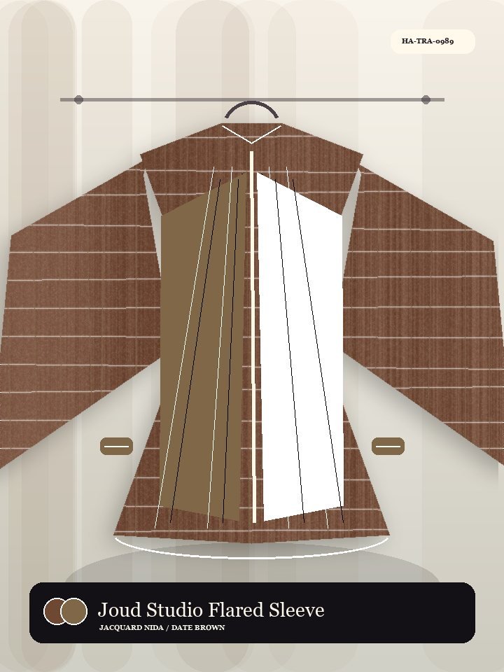 Joud Studio Flared Sleeve Avenue Abaya