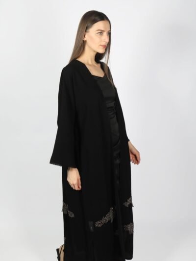 Rana Soft Pleat Resort Tie Dune Abaya