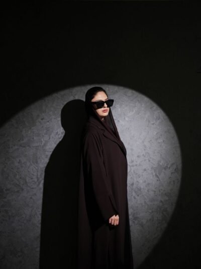 Joud Studio Pleated Front Serene Abaya