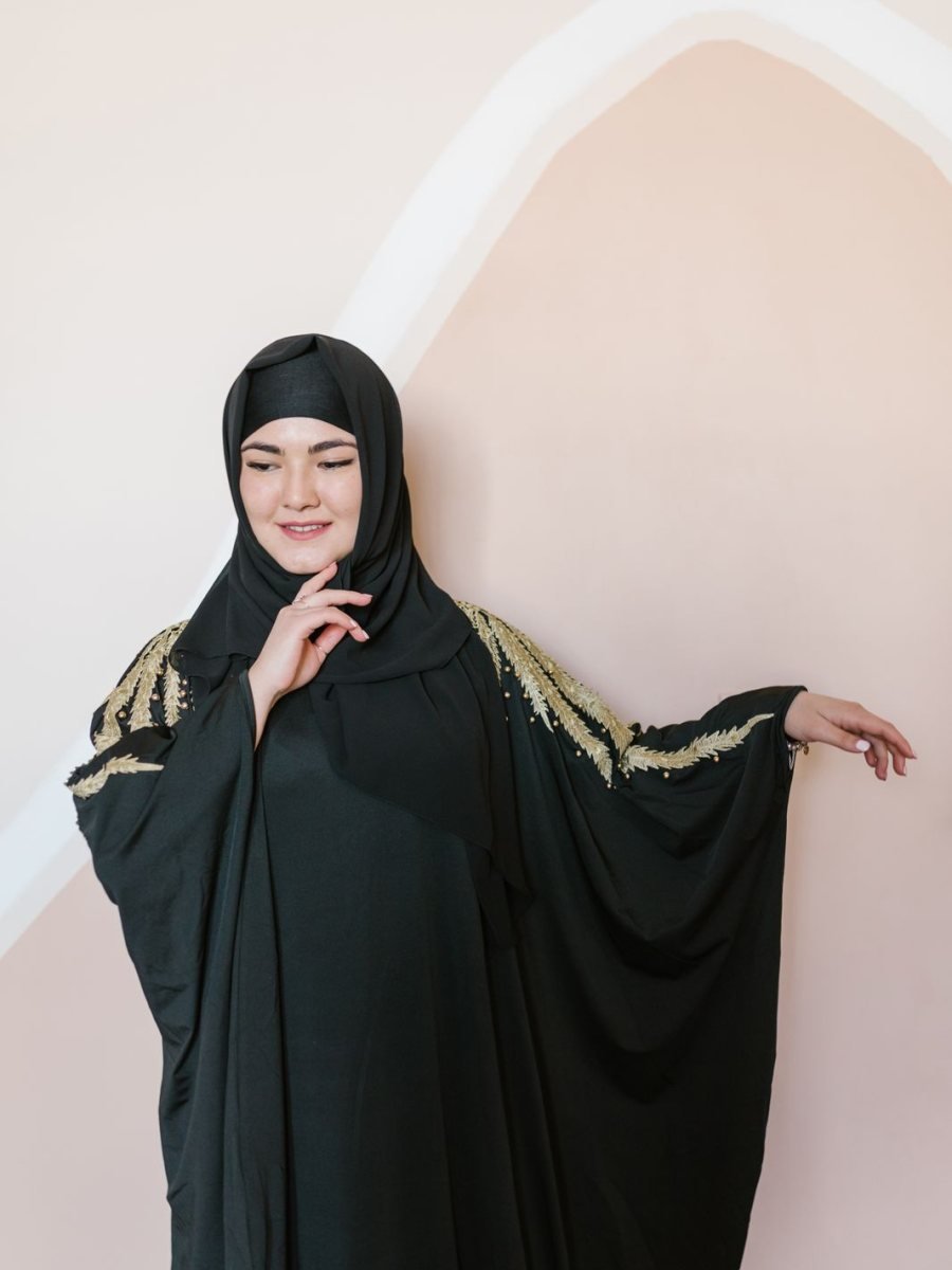 Yasmin Layered Kimono Flow Heritage Abaya