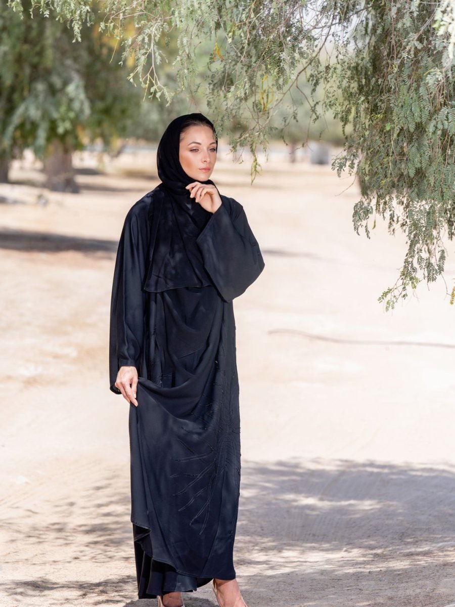 Samara Majlis Soft Ruffle Signature Abaya